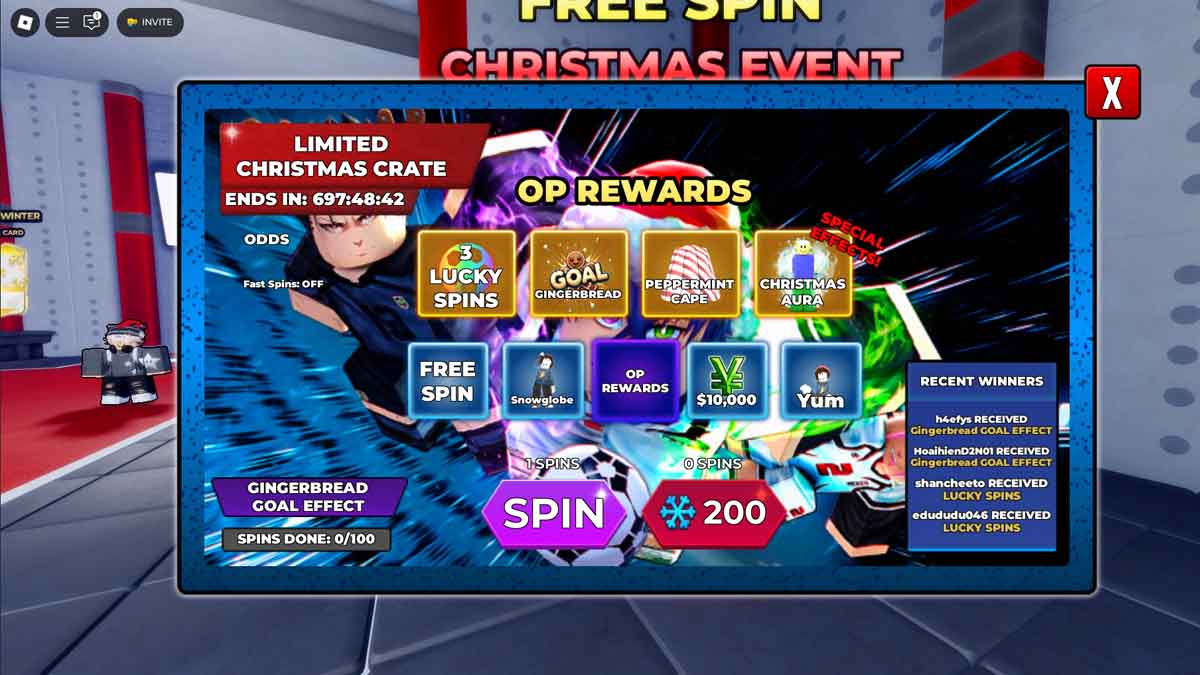 Ultimate Blue Lock Rivals Julebegivenhedsguide [UPD2]