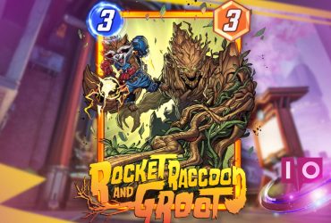 Top Rocket Raccoon og Groot dæk i Marvel Snap