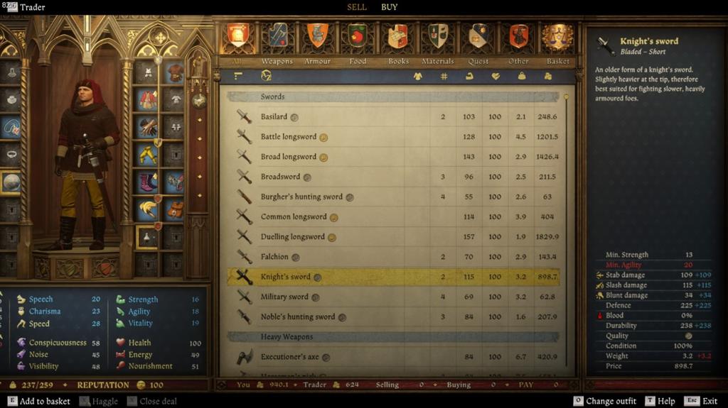 Knight's Sword Kcd 2