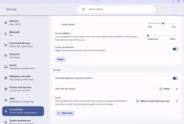 Styr din Chromebook kun med dit ansigt - Sig farvel til musen