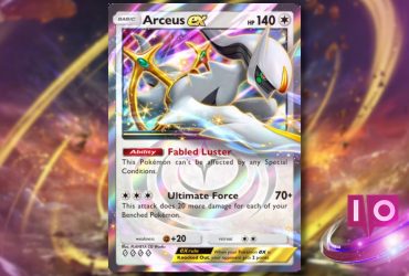 Bedste Arceus Ex-dæk i Pokemon TCG-lommen.