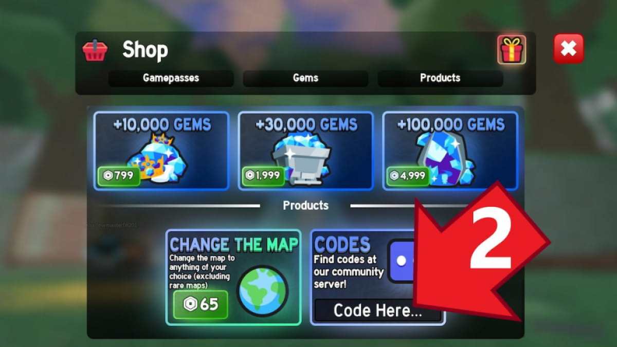 Blok Mayhem 2 -koder fanen i butikmenu