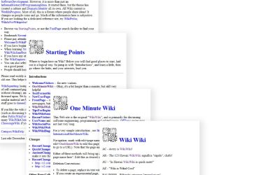 For 30 år siden: WikiWikiWeb banede vejen for Wikipedias succes.