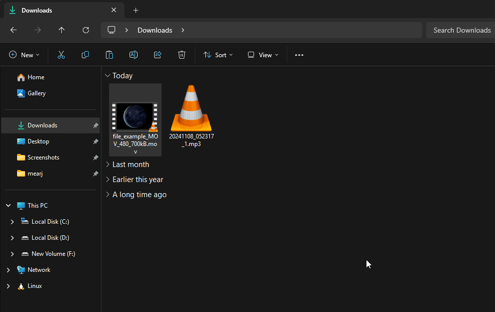 Konverter nemt videoer og lydfiler med PowerToys på Windows 11