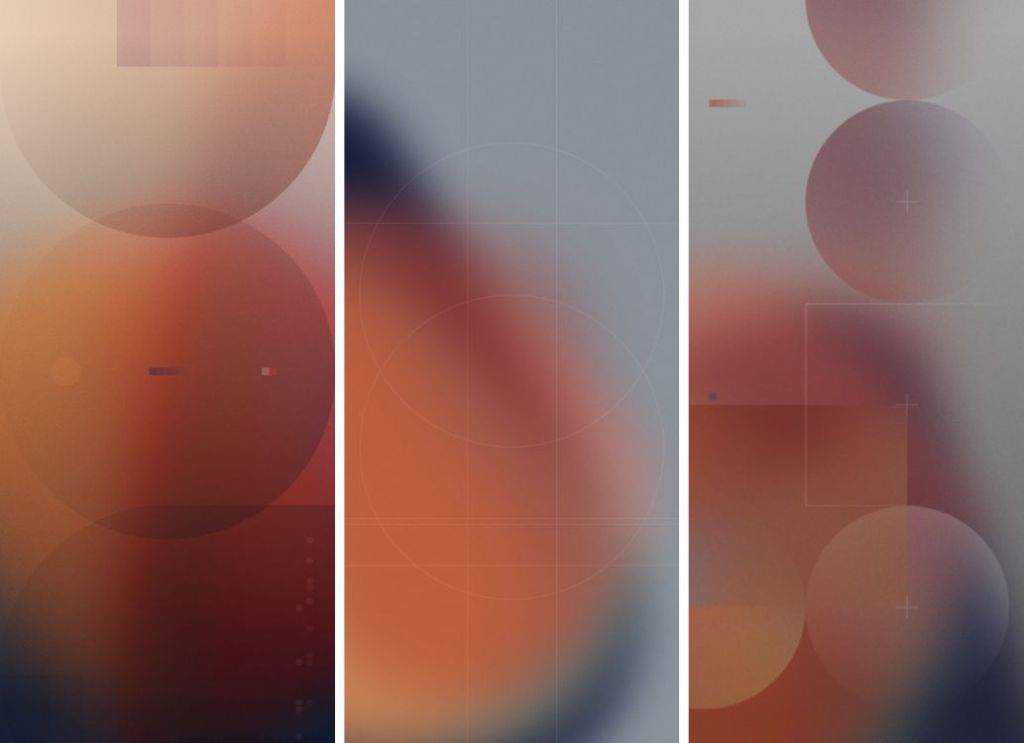 Intet telefon 3a orange baggrunde til sorte farveveje