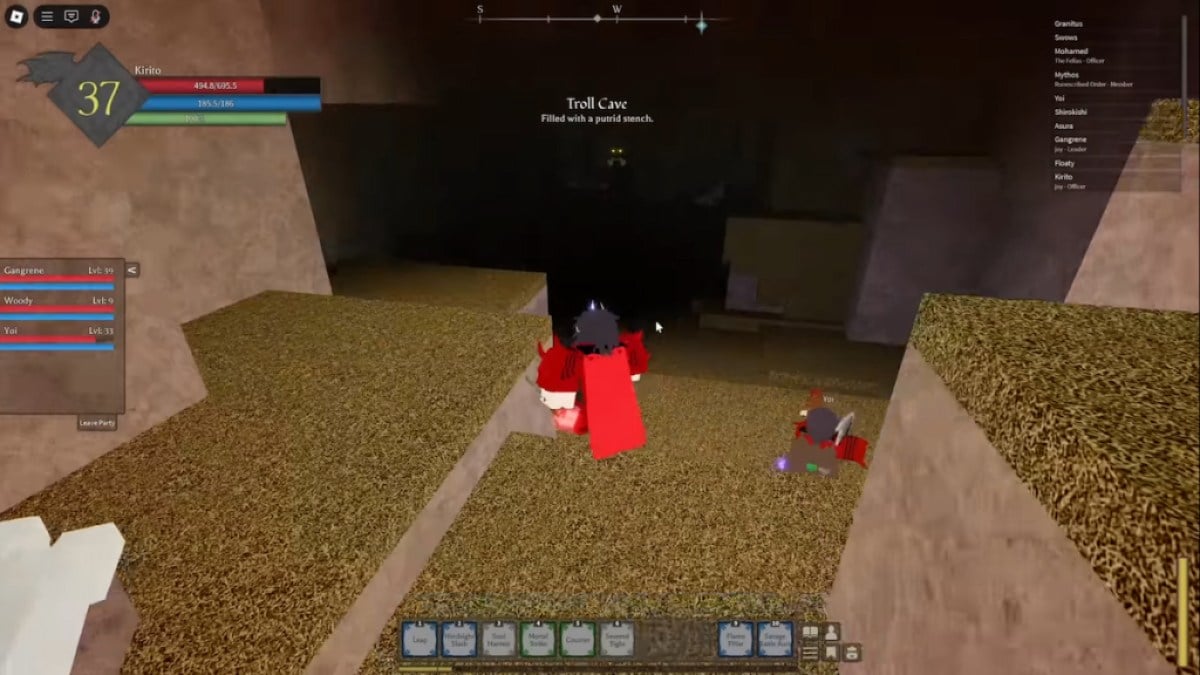 hvordan man leveler hurtigt i Rune Slayer troll cave