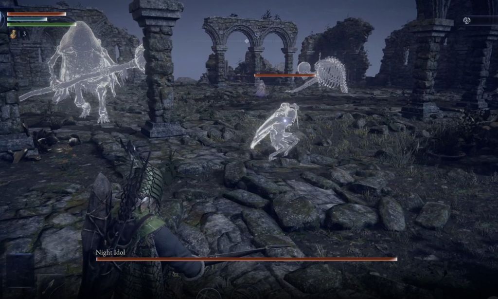 Night Idol boss fight in Elden Ring