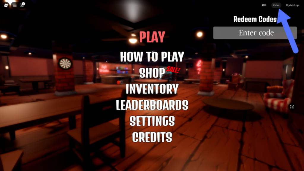 En trin-for-trin guide til, hvordan man indløser koder i Liar's Table Roblox-oplevelsen