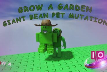 Sådan opnår du kæmpe bønne kæledyrs-mutation i Grow a Garden-spillet