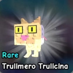 Trulimero Trulicina hjernevridning fra Plants vs Zombies Roblox-oplevelsen.