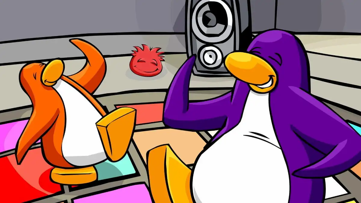 Club Penguin Zero promo kunst.