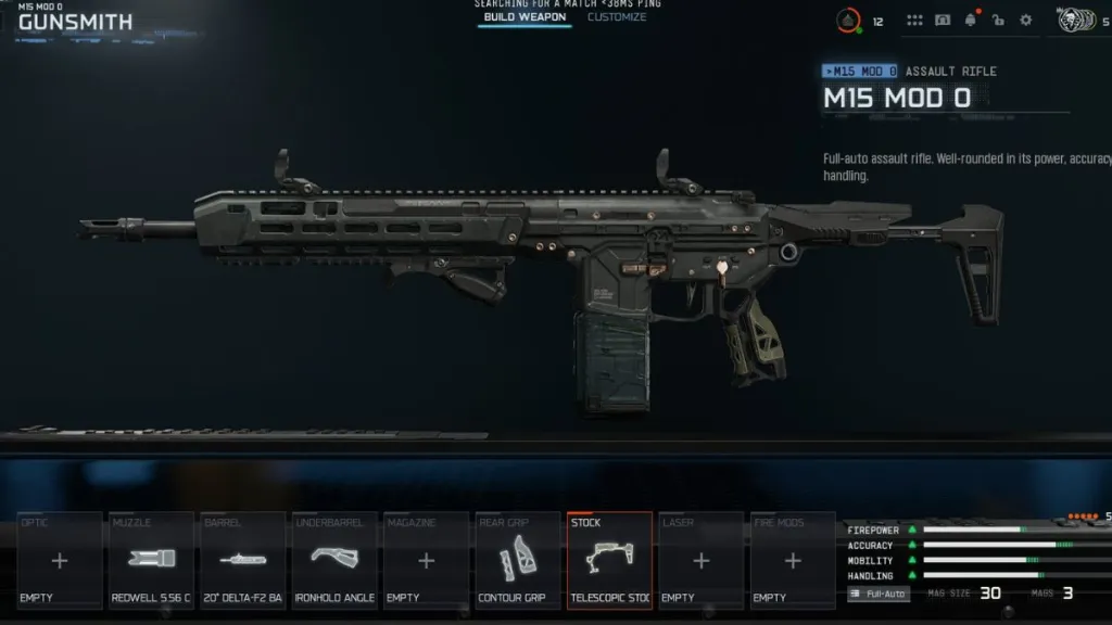 Black Ops 7 Bedste M15 Mod 0 Loadout