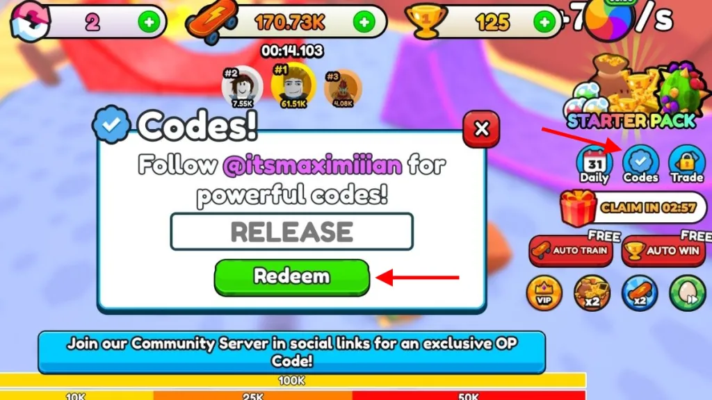 Indløs Skateboard Simulator Koder