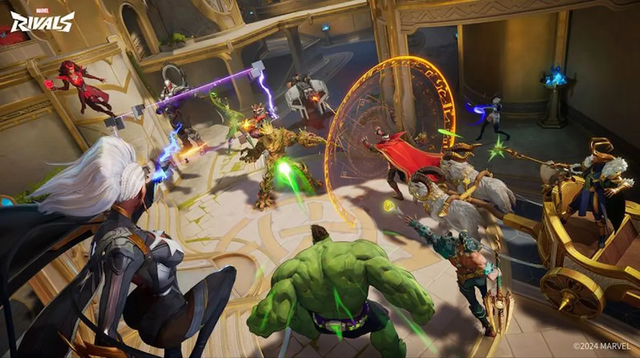 Marvel Rivals heroes showcase