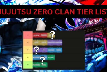 Ultimate Jujutsu Zero Rangering af Klasser: Top Klaner Rangordnet